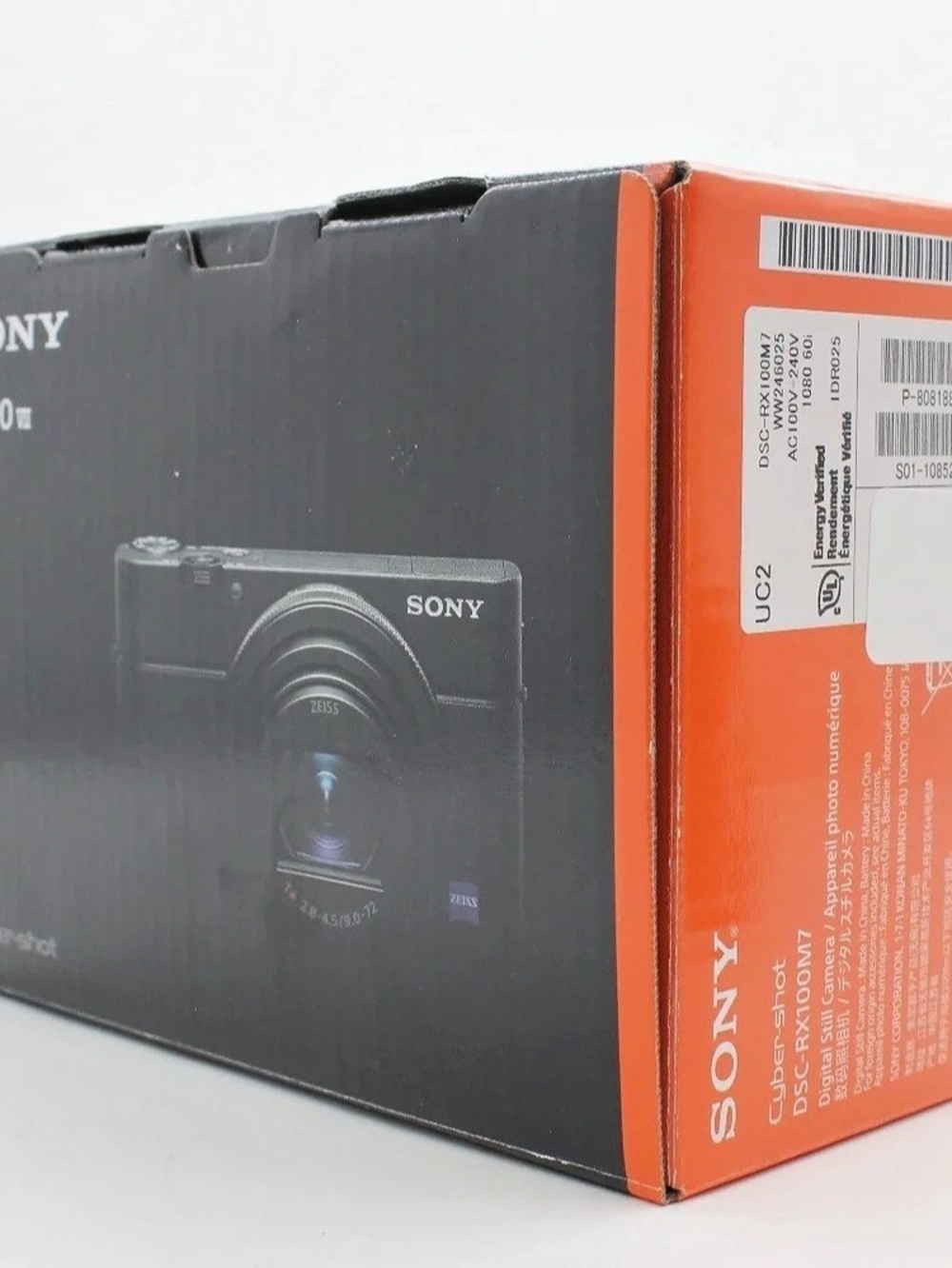 Sony RX100 Digital Camera Box